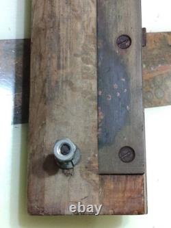Japanese Kanna Hand Plane Kiwa Right Edge Planer with Ruler Hand Fine Condition