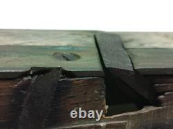 Japanese Kanna Hand Plane Kiwa Right Edge Planer with Ruler Hand Fine Condition