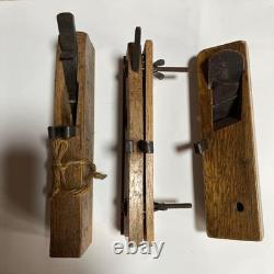 Japanese Kanna Hand Plane Planer 3pc Special Set Vintage Hand Genuine