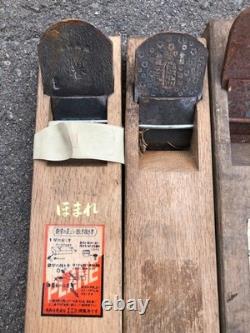 Japanese Kanna Hand Plane Set 8 Pcs Model E37 Vintage Hand Tools Collection