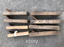 Japanese Kanna Hand Plane Set 8 Pcs Model E37 Vintage Hand Tools Collection