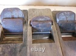 Japanese Kanna Hand Plane Vintage Planes Set of 3 for Carpenters Old Wooden Hand