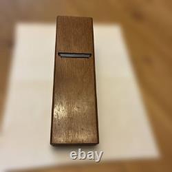 Japanese Kanna Hand Plane Yugumo Signed Blade Wooden Body Carpenter Tool