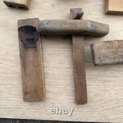 Japanese Kanna Plane Lot 22pc Vintage Woodworking Tool Set with Storage Box DIY