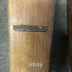 Japanese Kanna Plane Set 4pc Vintage Carpentry Tools Woodworking Chisel Repair