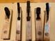 Japanese Kanna Plane Set 5pc Vintage Woodworking Tools Mixed Styles Carpentry