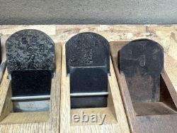 Japanese Kanna Plane Set of 6 Kataya Ginsho Fukaya Woodworking Tools Rare