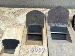 Japanese Kanna Plane Set of 6 Kataya Ginsho Fukaya Woodworking Tools Rare