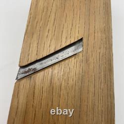 Japanese Kiwaganna Shoulder Plane 24cm Steel Body Woodworking Tool Vintage
