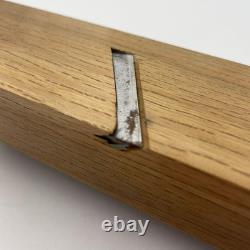 Japanese Kiwaganna Shoulder Plane 24cm Steel Body Woodworking Tool Vintage