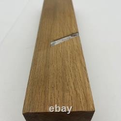 Japanese Kiwaganna Shoulder Plane 24cm Steel Body Woodworking Tool Vintage