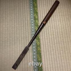 Japanese LONG TUKI NOMI Chisel #266 20inch Carpenter Tool Sculpture Carved