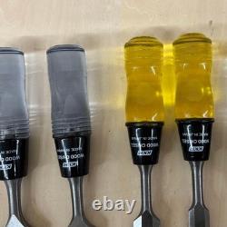 Japanese Made Woodworking Chisel Set 6pc 12mm 15mm 18mm 24mm with Case