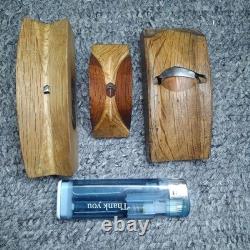 Japanese Mame Kanna Specialty Plane Set of 3 Vintage Woodworking Carpenter Tools