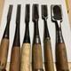 Japanese Nomi Chisel 6 Piece Set Large Sizes Sharpened