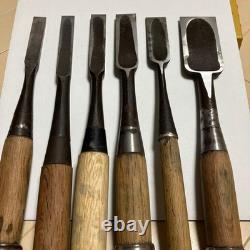Japanese Nomi Chisel 6 Piece Set Large Sizes Sharpened