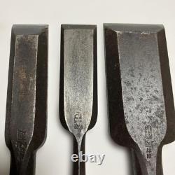 Japanese Nomi Chisel 6 Piece Set Large Sizes Sharpened