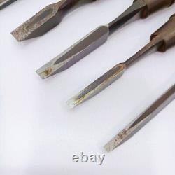 Japanese Nomi Chisel 9set (4.7-36)mm Various brands Woodwork Japan