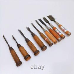 Japanese Nomi Chisel 9set (4.7-36)mm Various brands Woodwork Japan