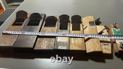 Japanese Nomi Chisel Chisels 8 Piece Set Ready to Use Excellent Condition