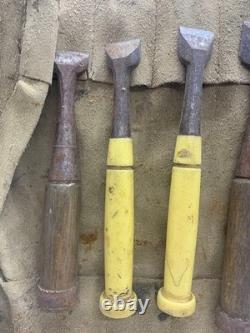 Japanese Nomi Chisel General Set Vintage 30 Year Old Ready to Use Right Now