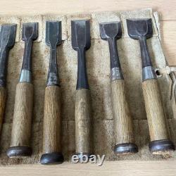 Japanese Professional Oire Nomi Chisel Set of 10 Zensaku Mixed Makers