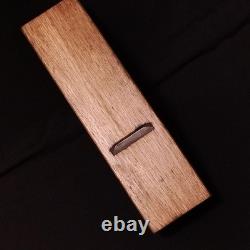 Japanese Single Blade Hand Plane Kanna 38mm Signed Blade Old Wooden Body
