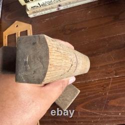 Japanese Specialty Kanna Hand Plane Lot of 2 Wooden Body Woodworking Tools Used