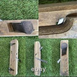 Japanese Style Wood Plane Kanna lot 5 Carpenter Tools Used Daiku K147