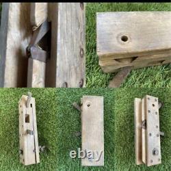 Japanese Style Wood Plane Kanna lot 5 Carpenter Tools Used Daiku K147