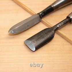 Japanese? Tsuki Chisel? Tool Set of 7 Hand Tool wood working #471