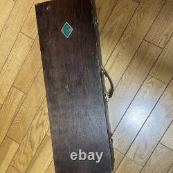 Japanese Vintage Carpenter Tool set With wood case Woodworking work #1