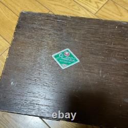 Japanese Vintage Carpenter Tool set With wood case Woodworking work #1