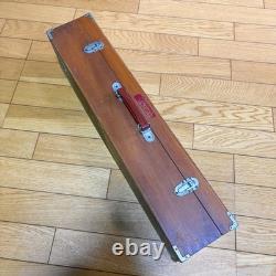 Japanese Vintage Kakuri Carpenter Tool set With wood case Woodworking work #2