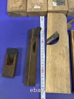 Japanese Vintage Nomi Chisel Set 10pcs Professional Woodworking Tools