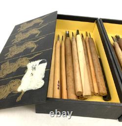 Japanese Vintage Wood Carving Tools Chisel Kit Set Craft Woodblock Printmaking