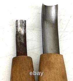 Japanese Vintage Wood Carving Tools Chisel Kit Set Craft Woodblock Printmaking