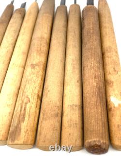 Japanese Vintage Wood Carving Tools Chisel Kit Set Craft Woodblock Printmaking
