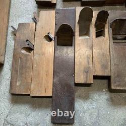 Japanese Vintage Wood working work Carpentry tool Hand Plane Used Set #21