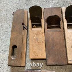 Japanese Vintage Wood working work Carpentry tool Hand Plane Used Set #21