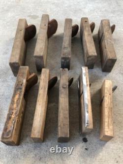 Japanese Vintage Wood working work Carpentry tool Hand Plane Used Set #21