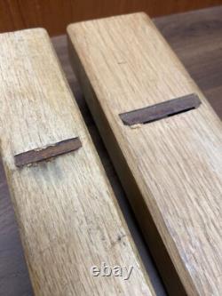Japanese Vintage Wood working work Carpentry tool Hand Plane Used Set #29