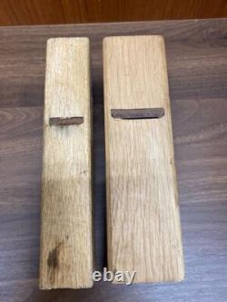 Japanese Vintage Wood working work Carpentry tool Hand Plane Used Set #29