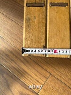 Japanese Vintage Wood working work Carpentry tool Hand Plane Used Set #4