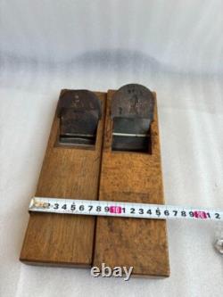 Japanese Vintage Wood working work Carpentry tool Hand Plane Used Set #49