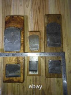 Japanese Vintage Wood working work Carpentry tool Hand Plane Used Set #50