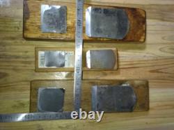 Japanese Vintage Wood working work Carpentry tool Hand Plane Used Set #50