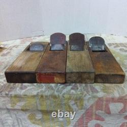 Japanese Vintage Wood working work Carpentry tool Hand Plane Used Set #71