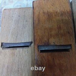 Japanese Vintage Wood working work Carpentry tool Hand Plane Used Set #71