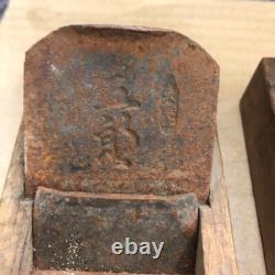 Japanese Vintage Wood working work Carpentry tool Hand Plane Used Set #74